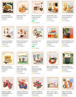 Product's Cover Page for Marketplace Store